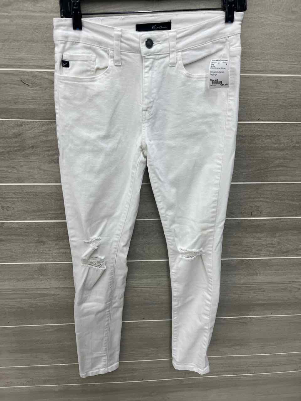 KanCan White Womens Women Size 4/6 Jeans