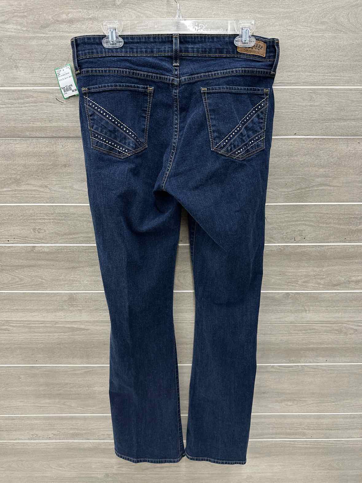 Levis Size 12 Long Blue Womens Jeans