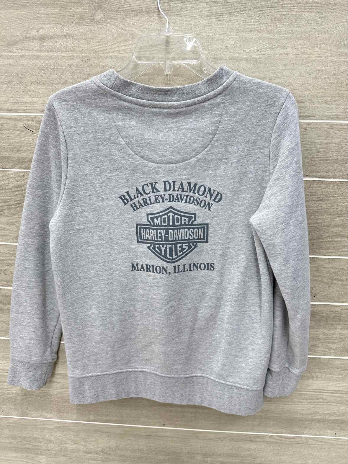 Harley Davidson Size S/M Gray Womens Sweatshirt