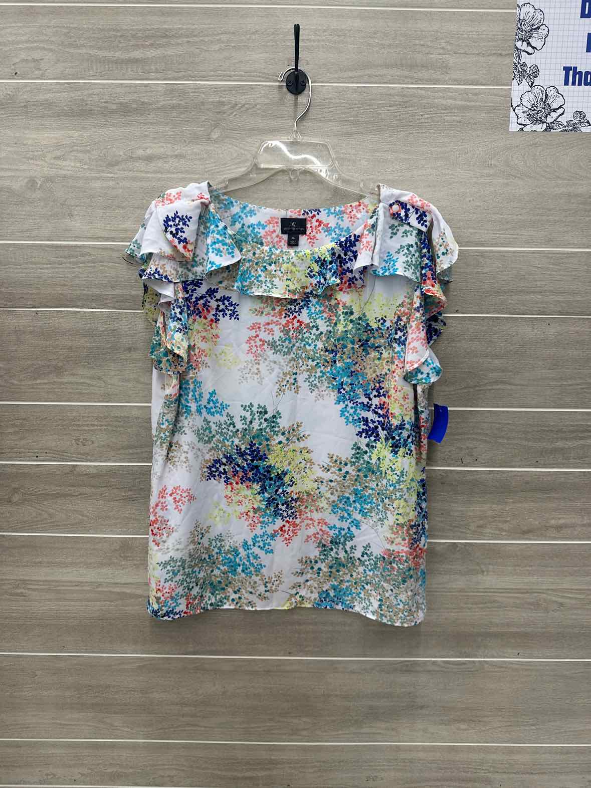 Worthington Size XL White Womens Shirt