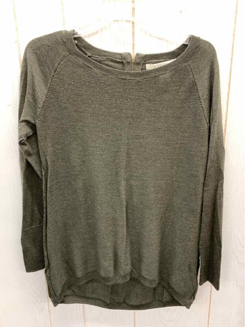 Max Studio Olive Womens Size M Sweater