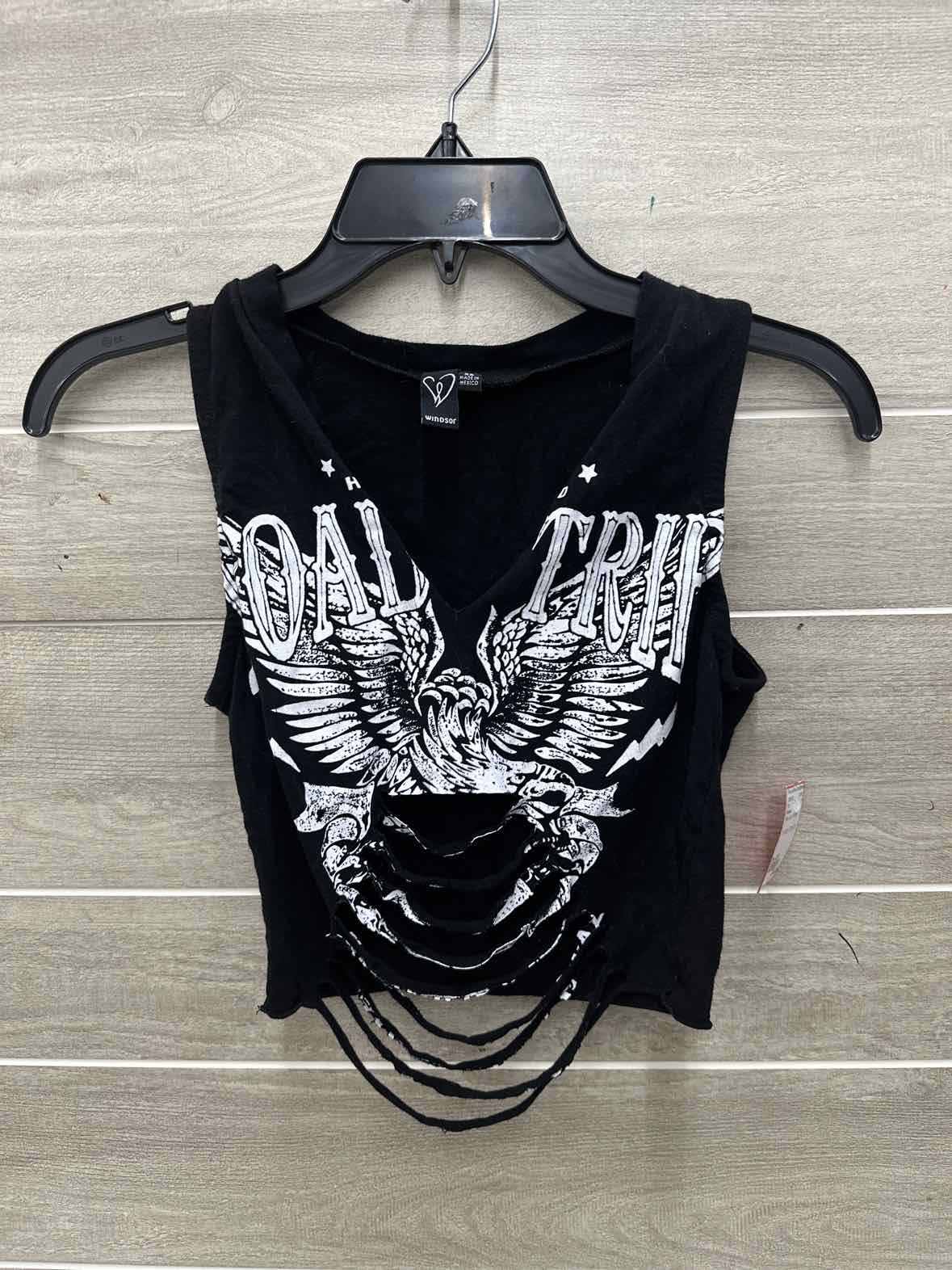 Windsor Size XS Black Junior Shirt