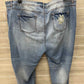 Blue Womens Women Size 28W Jeans