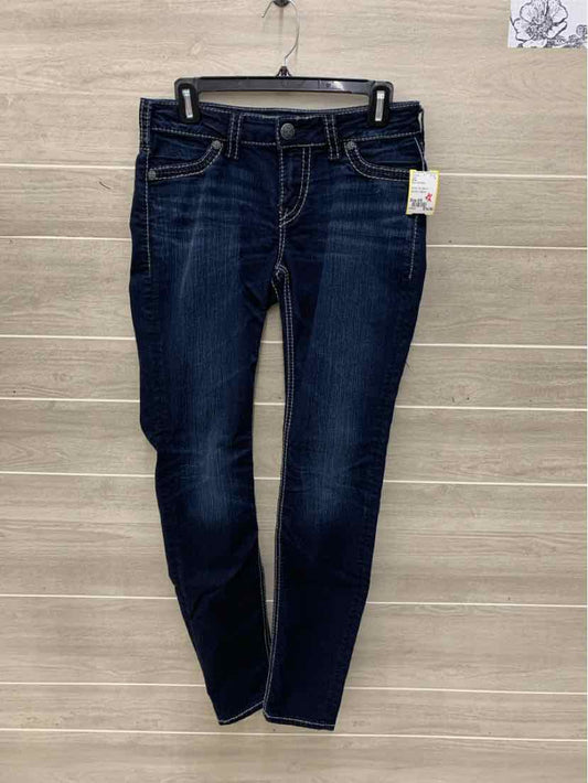 Silver Blue Womens Size 6/8 Jeans