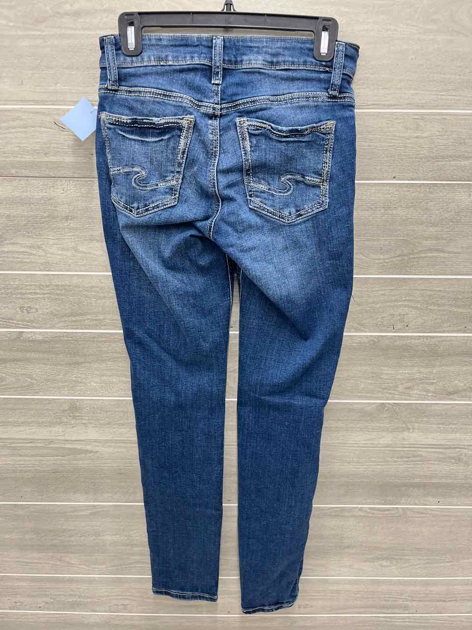 Silver Size 2 Blue Womens Jeans