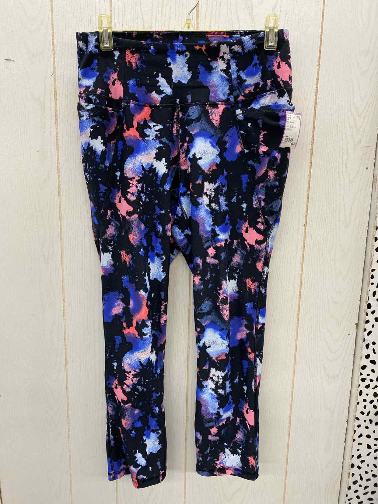 LIVI Blue Womens Size L Leggings