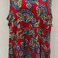 Maurices Red Womens Size 3X Dress