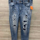American Eagle Size 6 Long Blue Womens Jeans