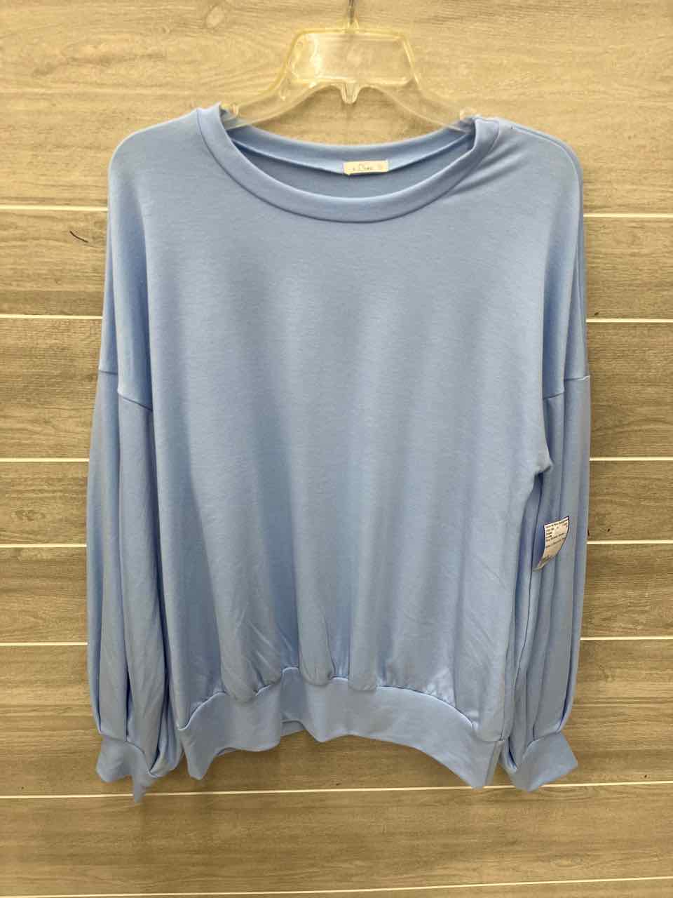 e.Luna Size S Blue Womens Sweater