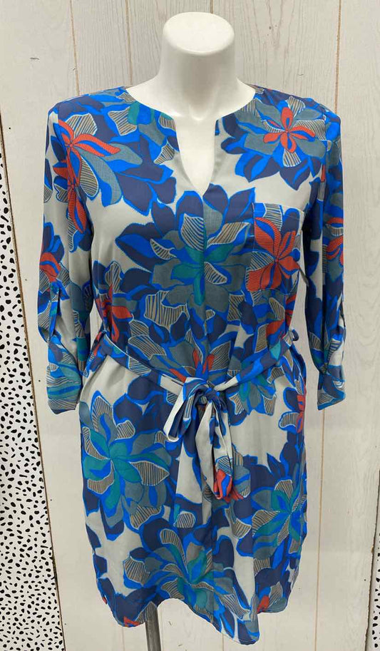 Collective Concepts Blue Womens Size 14 Dress