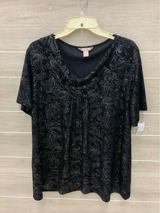 White Stag Black Womens Size 16/18 Shirt