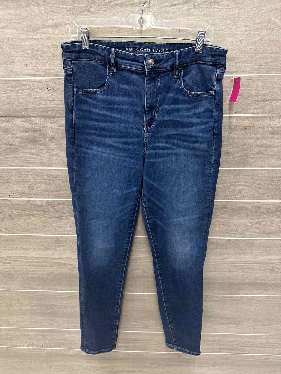 American Eagle Size 14 Blue Womens Jeans
