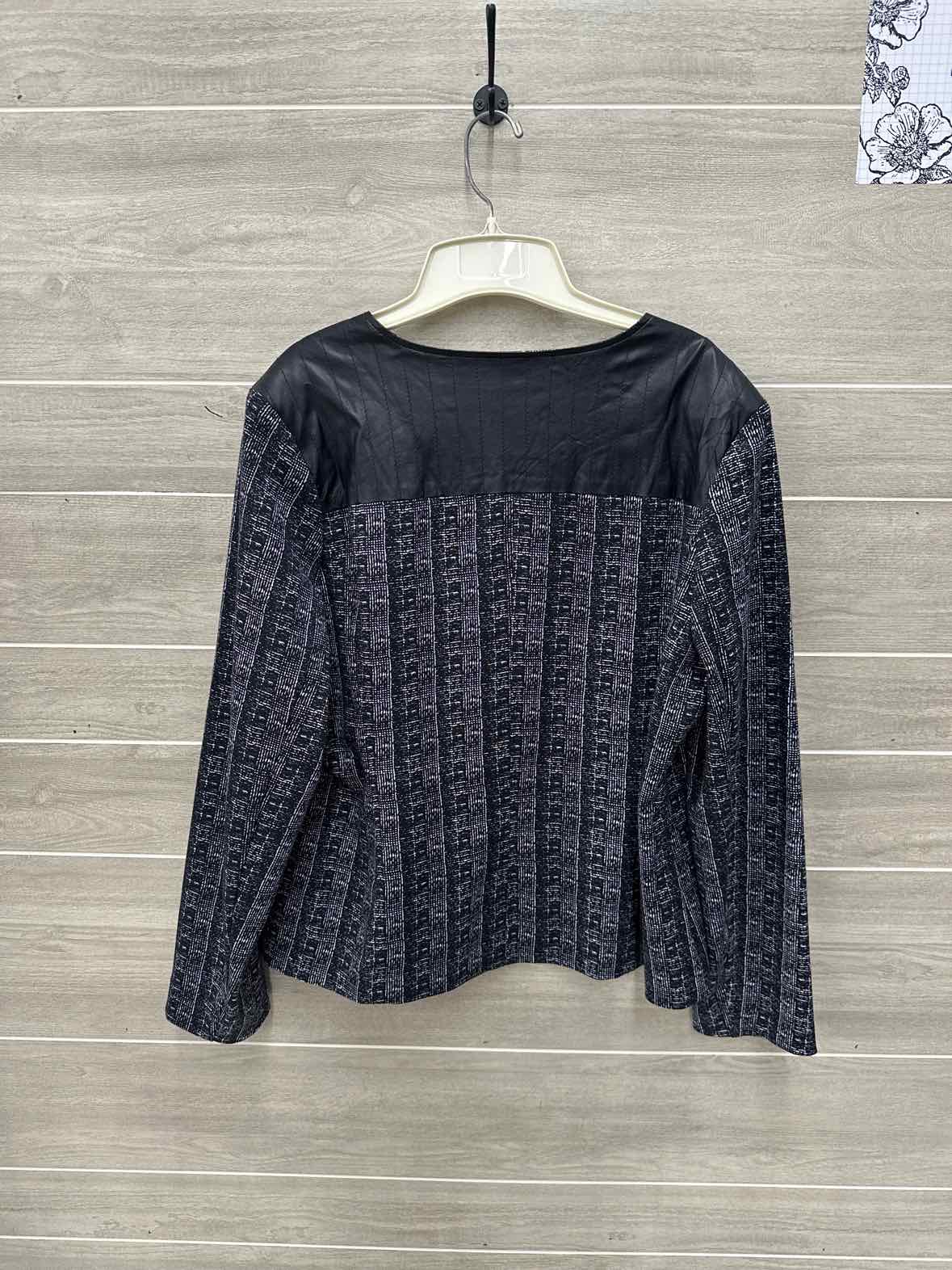 Covington Size 14 Black Womens Blazer