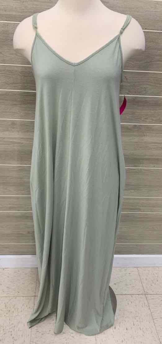 Zenana Green Womens Size 6 Dress