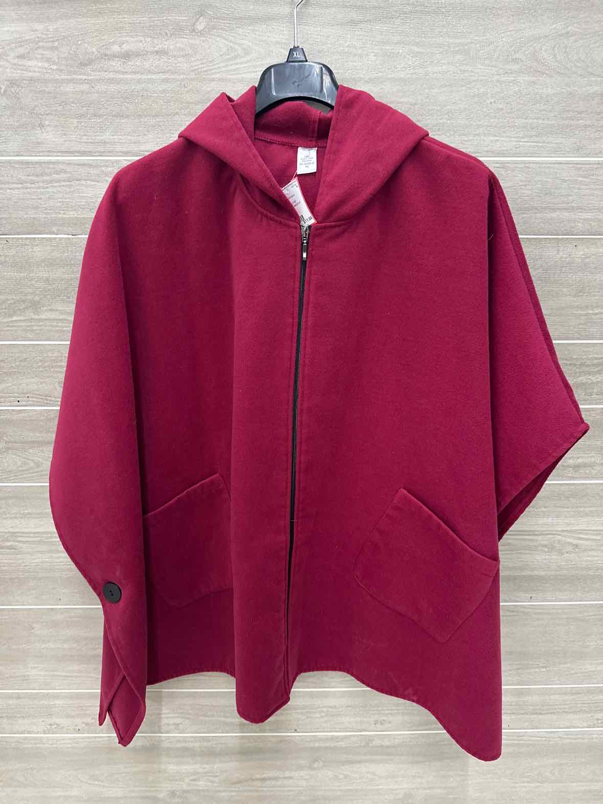 Burgundy Womens Size XL Sweatshirt