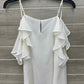 Size L Cream Womens Shirt