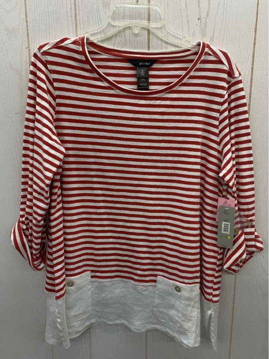 Red Womens Size L Shirt