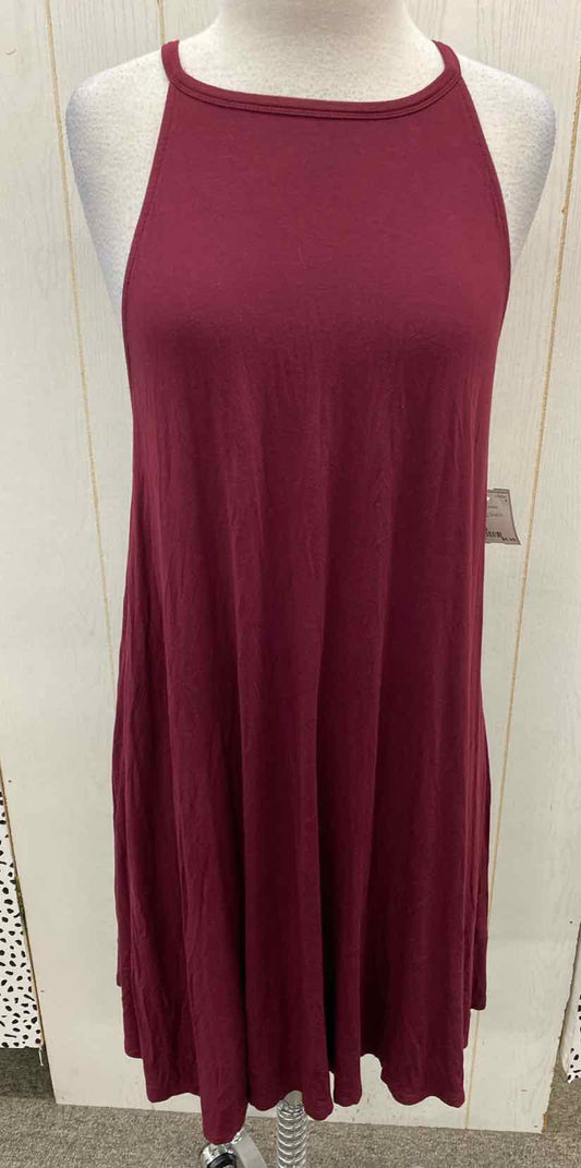 Old Navy Burgundy Womens Size 6 Dress