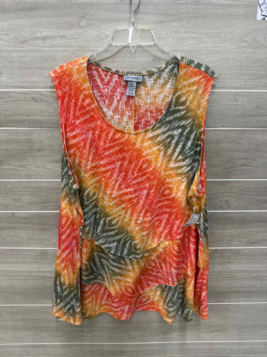 Catherines Multi-Color Womens Women Size 26/28W Tank Top