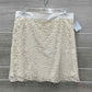 LOFT Size 6 Cream Womens Skirt