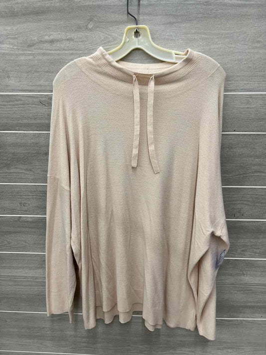 Ava & Viv Size 3X Beige Plus Sweater