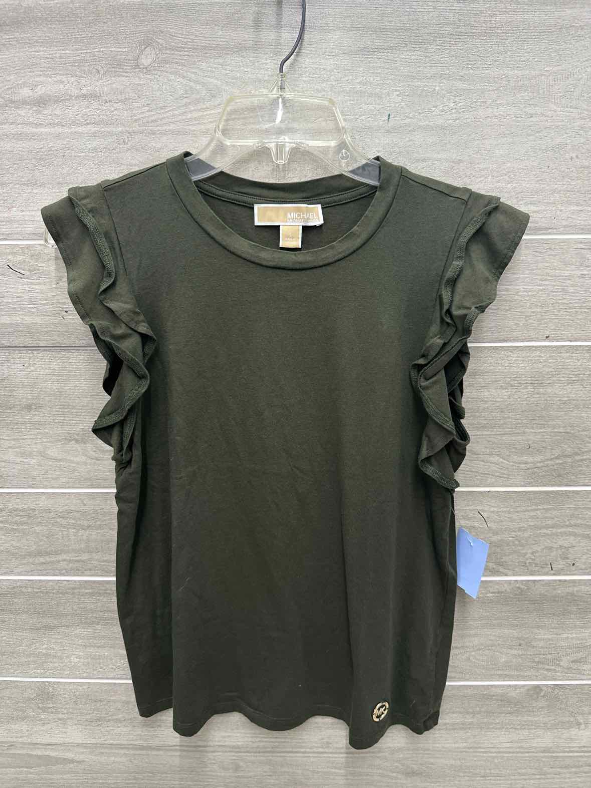 Michael KORS Size S Olive Womens Shirt