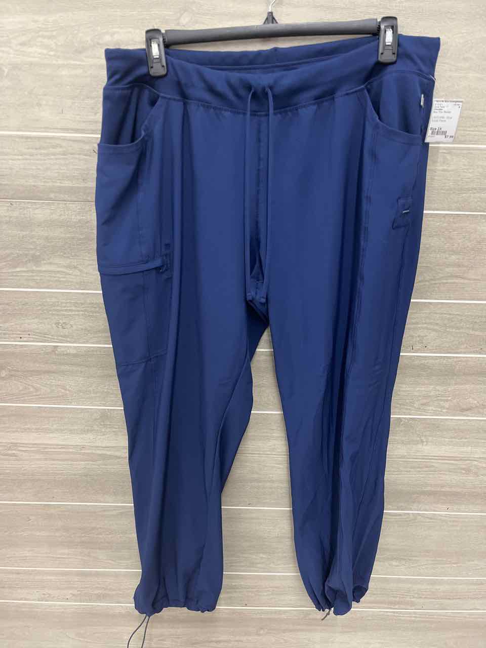 Cherokee Size 2X Blue Plus Scrub Pants