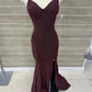 Burgundy Womens Size 4/6 Gown/Evening Wear