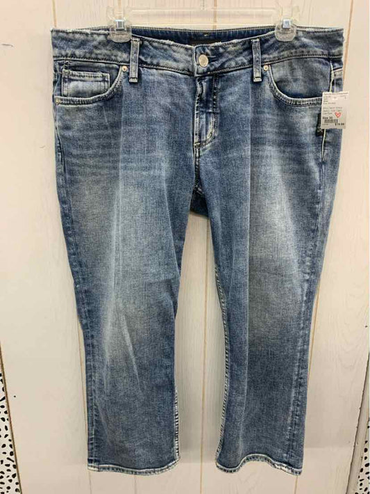 Silver Blue Womens Size 30 Jeans