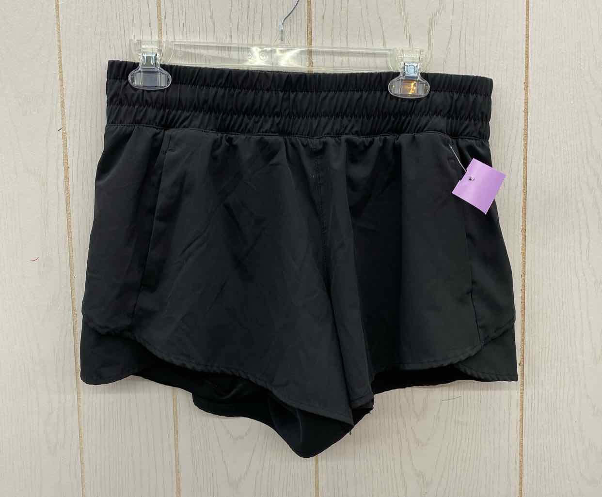 Avia Black Womens Size M Shorts