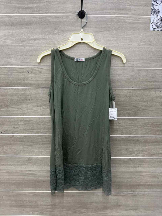 Olive Womens Women Size M Tank Top