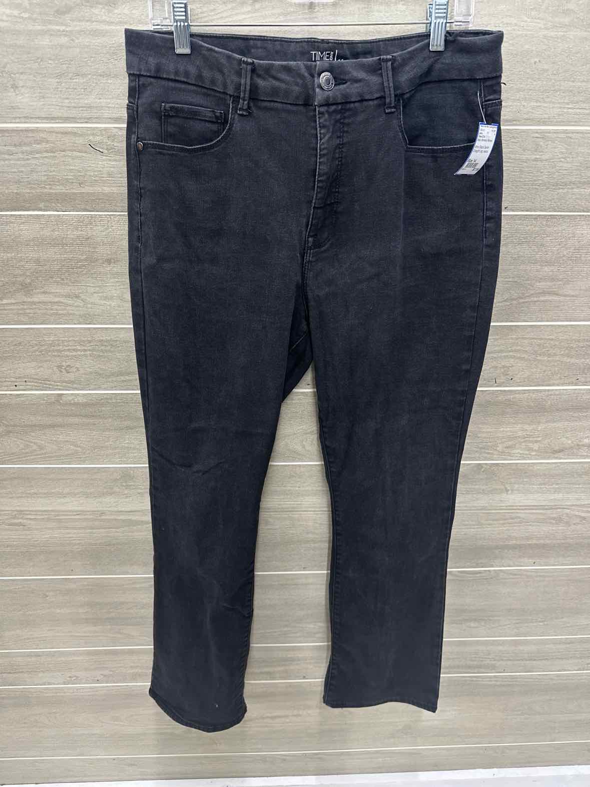 Time & Tru Size 14 Black Womens Jeans