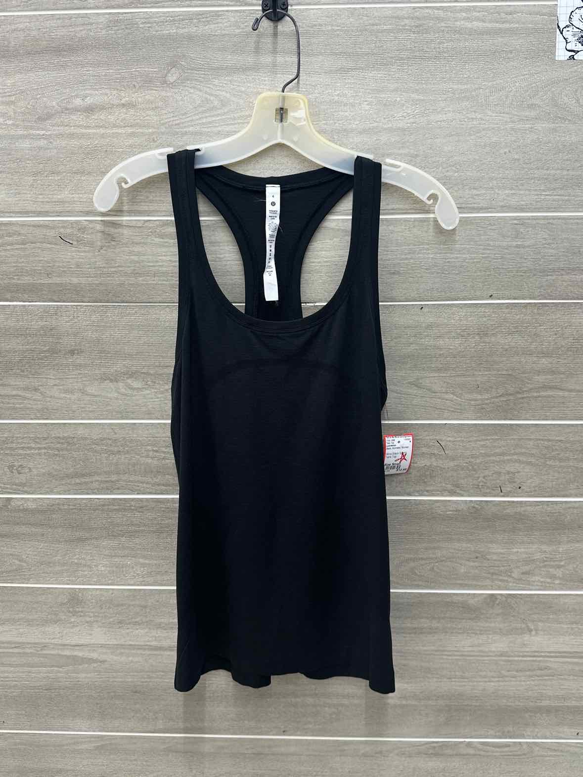 Lululemon Black Womens Women Size Small Tank Top