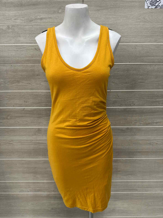 Athleta Size 4/6 Mustard Womens Dress