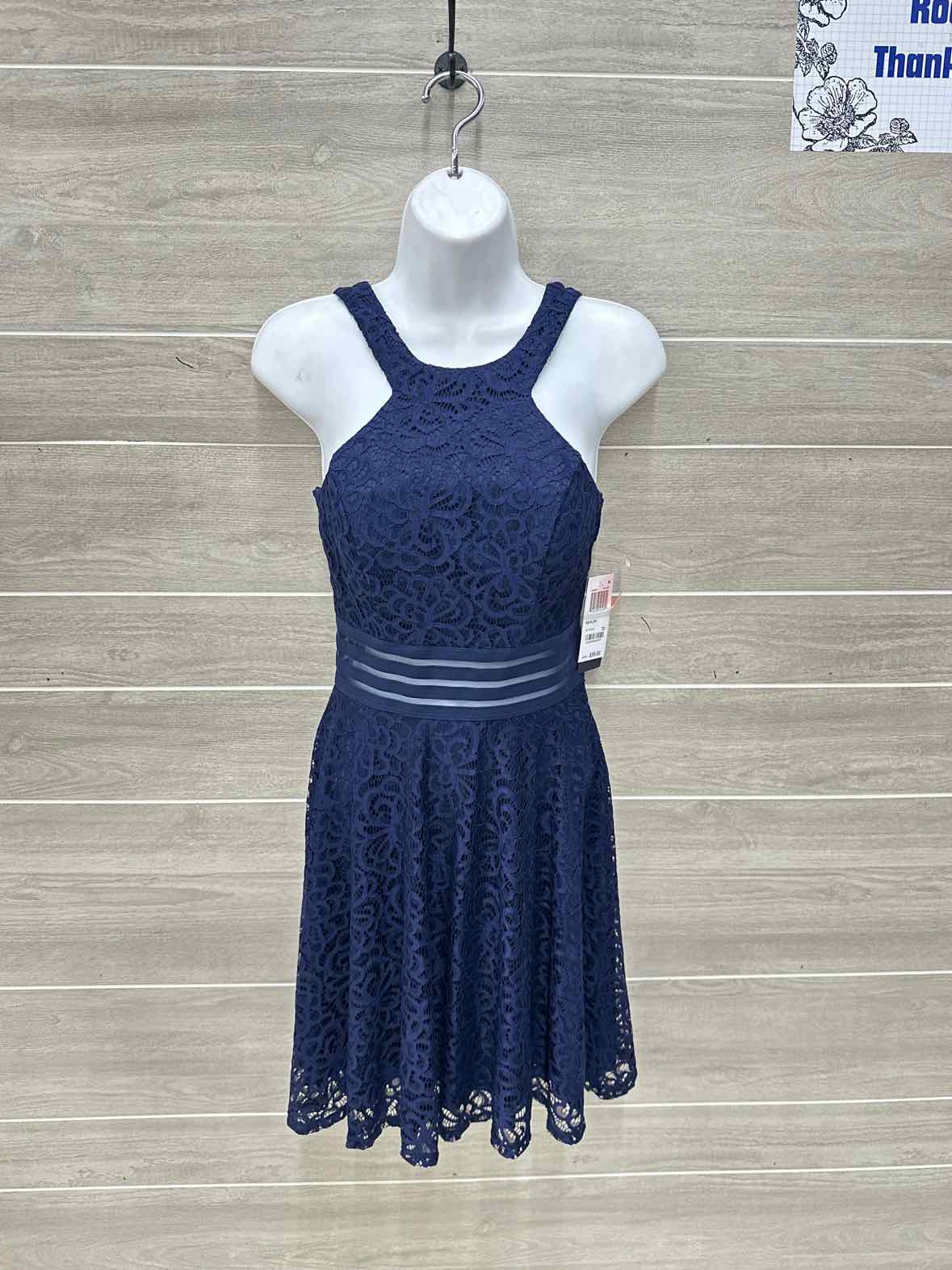 City Studio Navy Junior Size 1 Dress