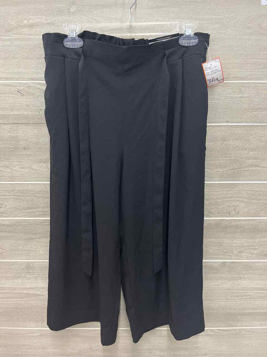 Worthington Size 6P Black Petite Pants