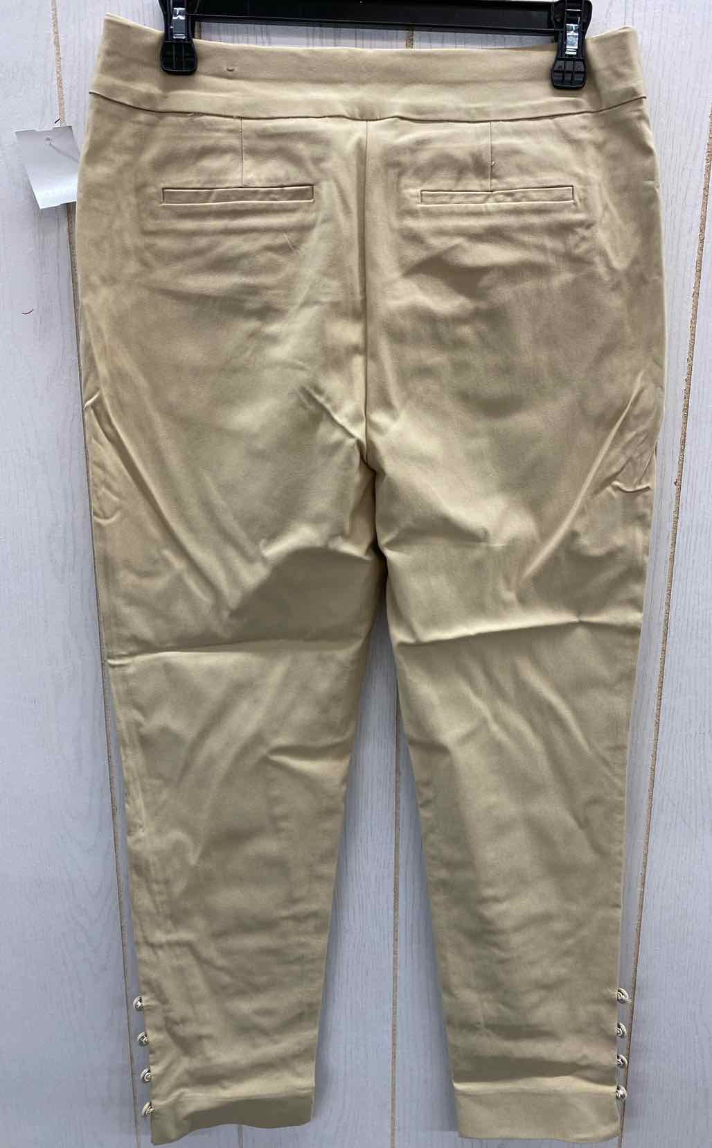 Chico's Khaki Womens Size 8 Pants