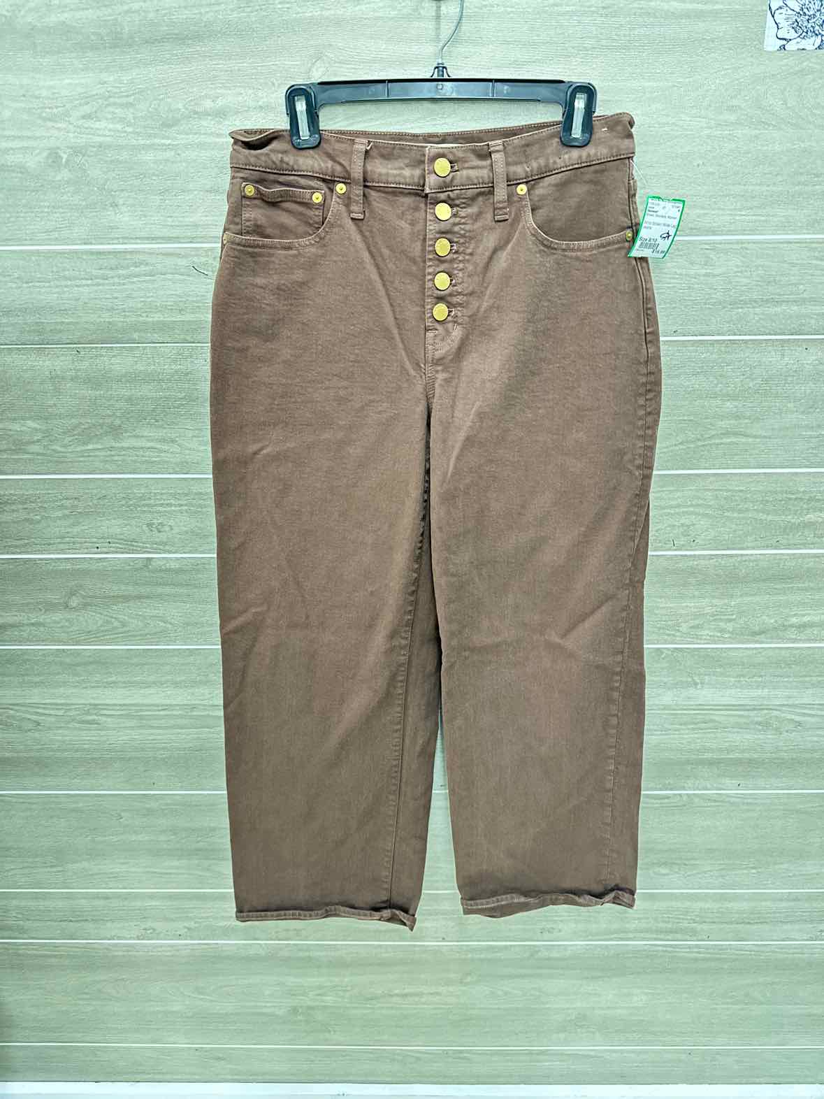 Madewell Size 8/10 Brown Womens Jeans