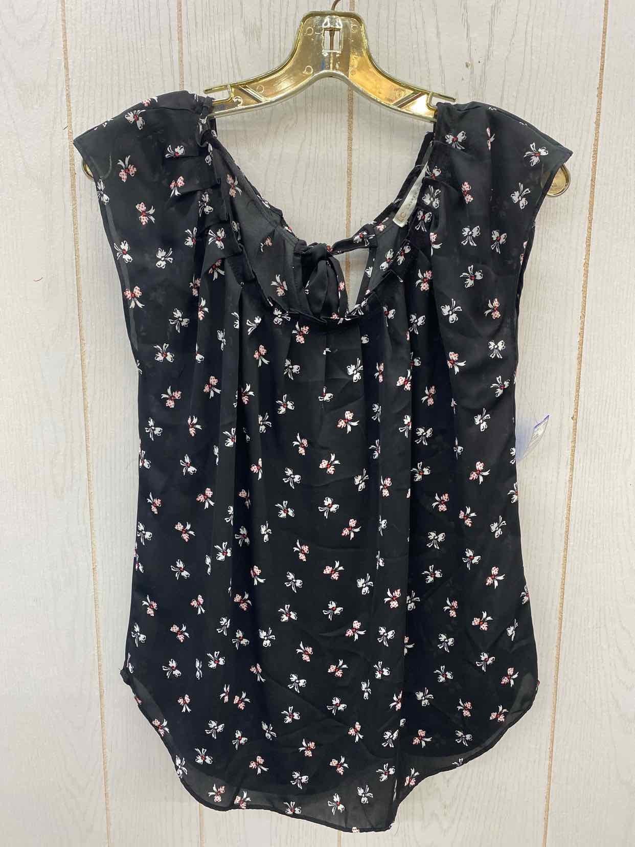 Lauren Conrad Black Womens Size Small Shirt