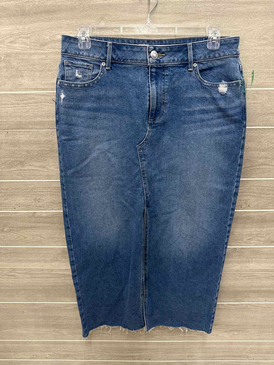 Maurices Size 12 Blue Womens Skirt