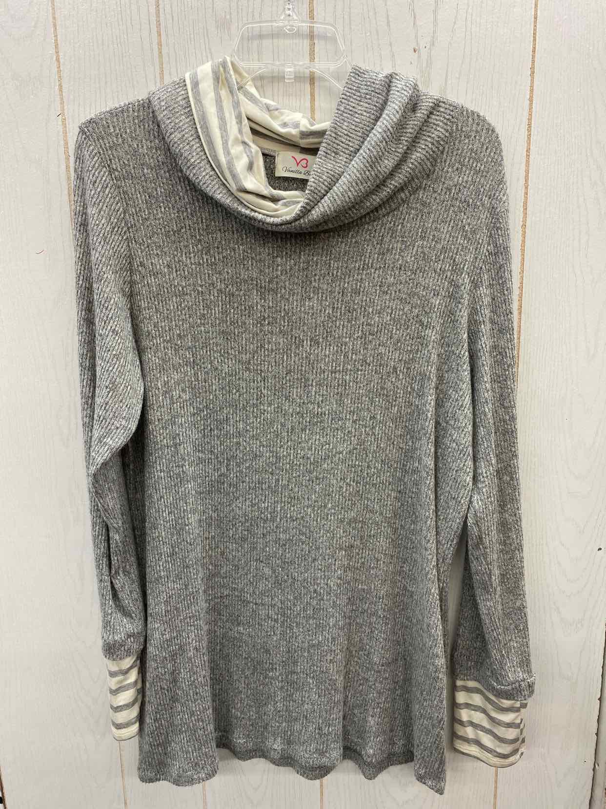 Vanilla Bay Gray Womens Size L Shirt