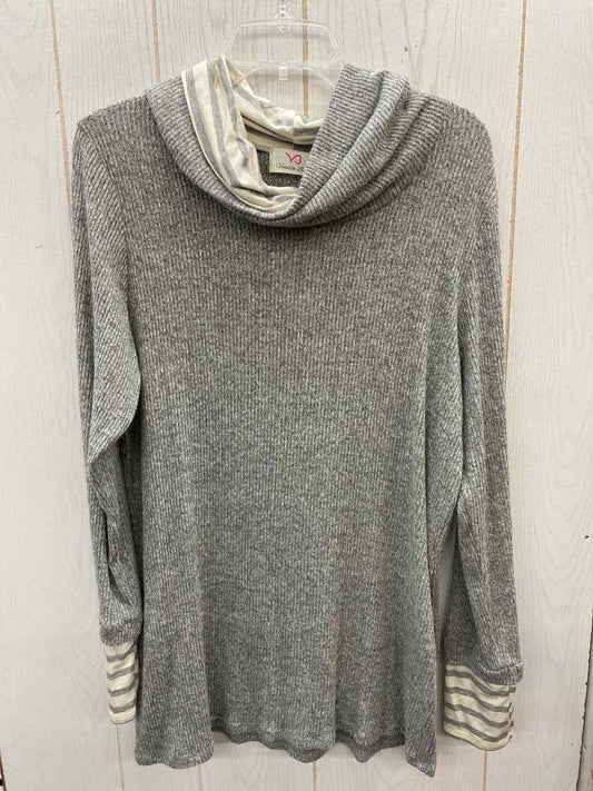 Vanilla Bay Gray Womens Size L Shirt