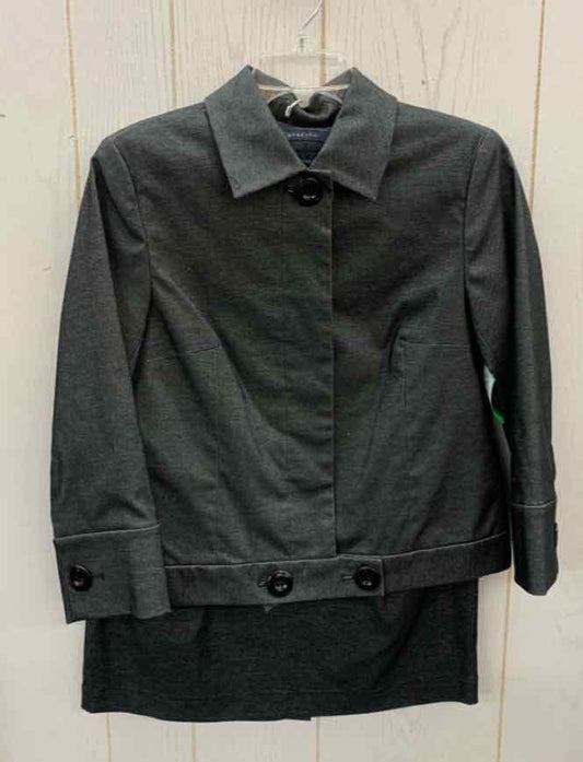 Anne Klein Black Womens Size 2/4 Skirt Set