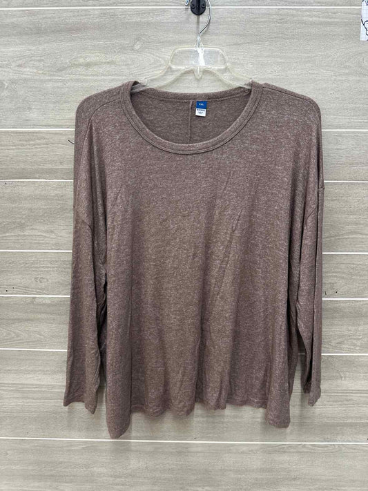 Old Navy Brown Womens Women Size XXL Shirt