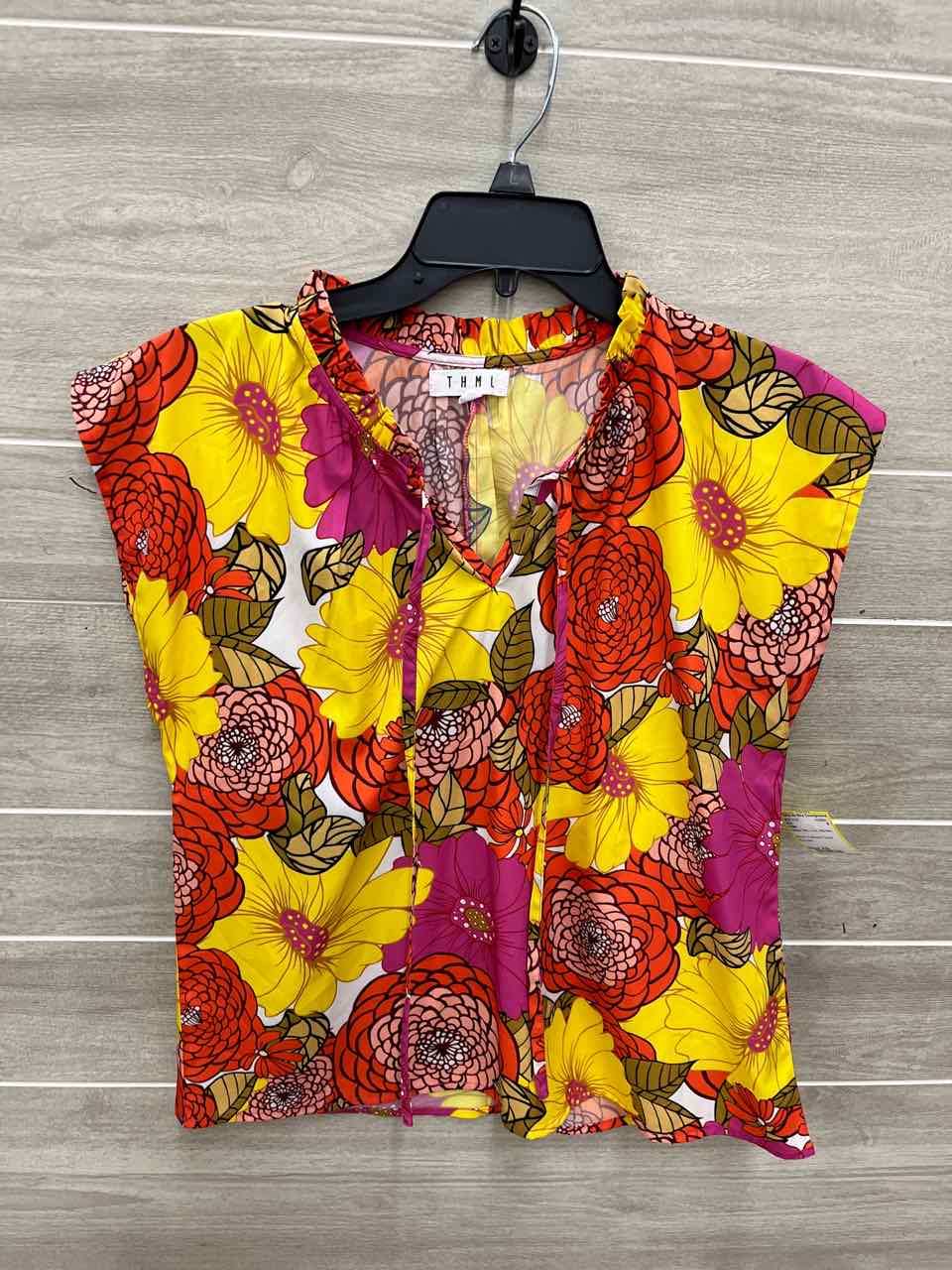 THML Size XS Yellow Womens Shirt