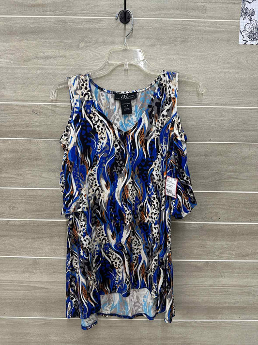 Midnight Velvet Blue Womens Women Size Small Shirt