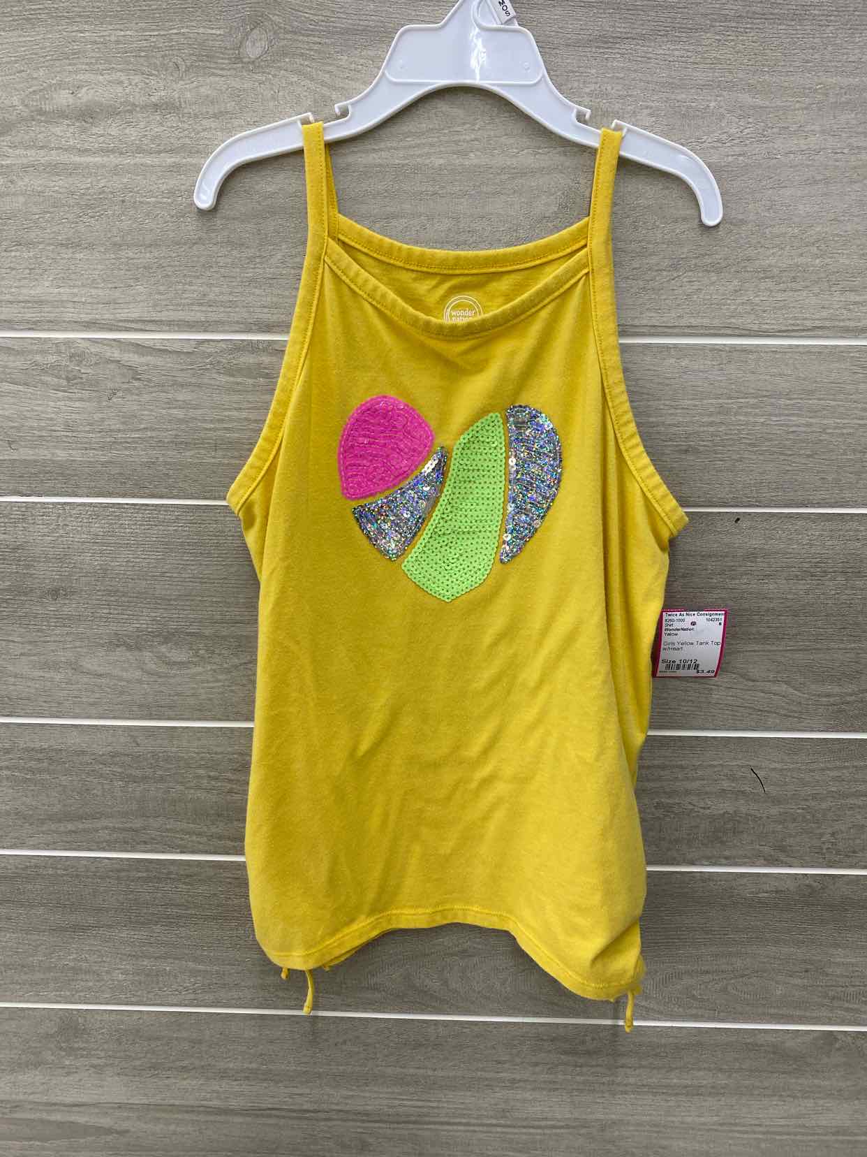 WonderNation Girls Size 10/12 Shirt