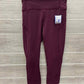 Lululemon Size 2 Burgundy Womens Leggings