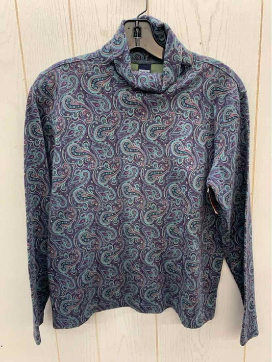 Lands End Teal Womens Size Small Shirt