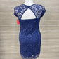 Blue Womens Women Size 10 Dress